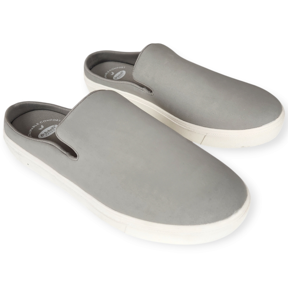 Dr. Scholls Women's GRAY Essential Collection Casual Slip-On Comfort Mules Sz. 8